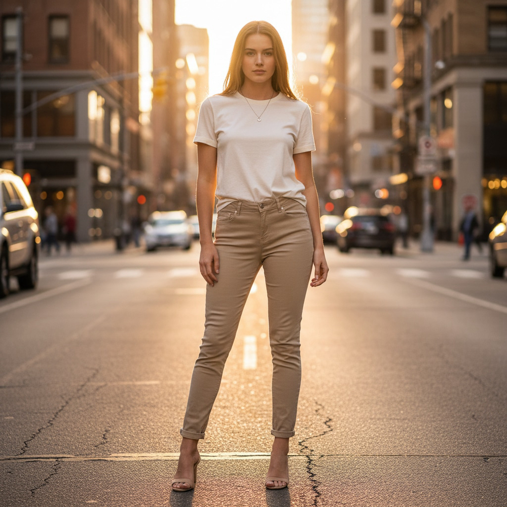 Women's MICHAEL KORS Skinny Jeans Size 10 Beige